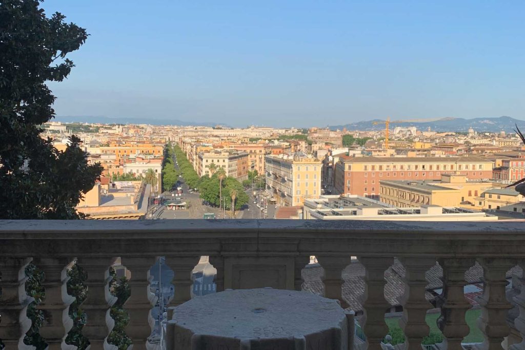Roma vista dai Musei Vaticani